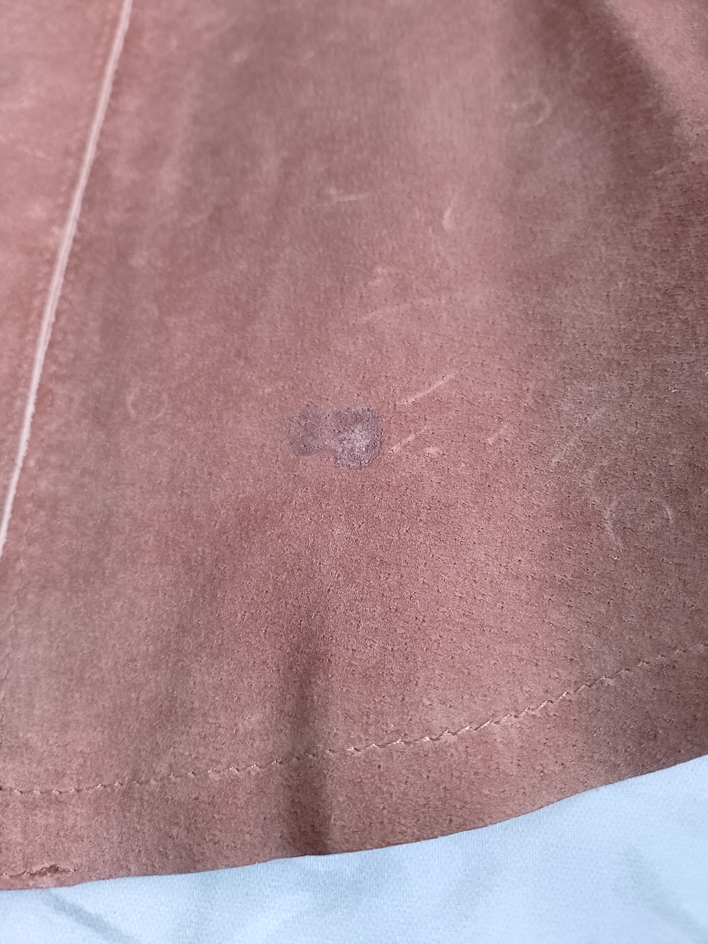 Vintage ROOTS Suede Button-Up Shirt Jacket - Brown - Picture 8 of 10